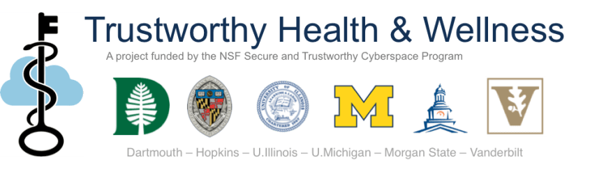 THaW header with university logos